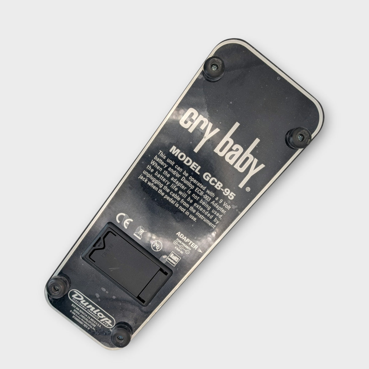 Dunlop GCB95 Cry Baby Standard Wah - Black