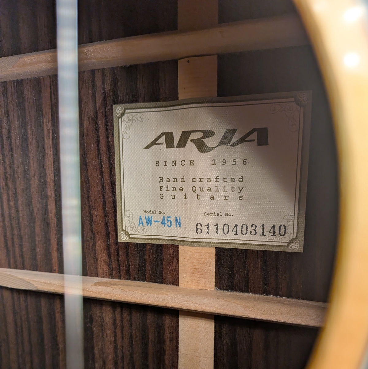Aria AW-45N - Natural