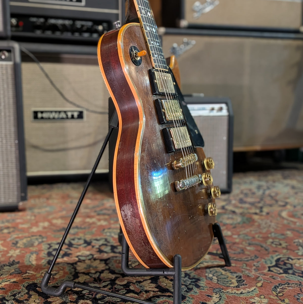 Gibson Les Paul Artisan 3-Pickup 1977 - Walnut
