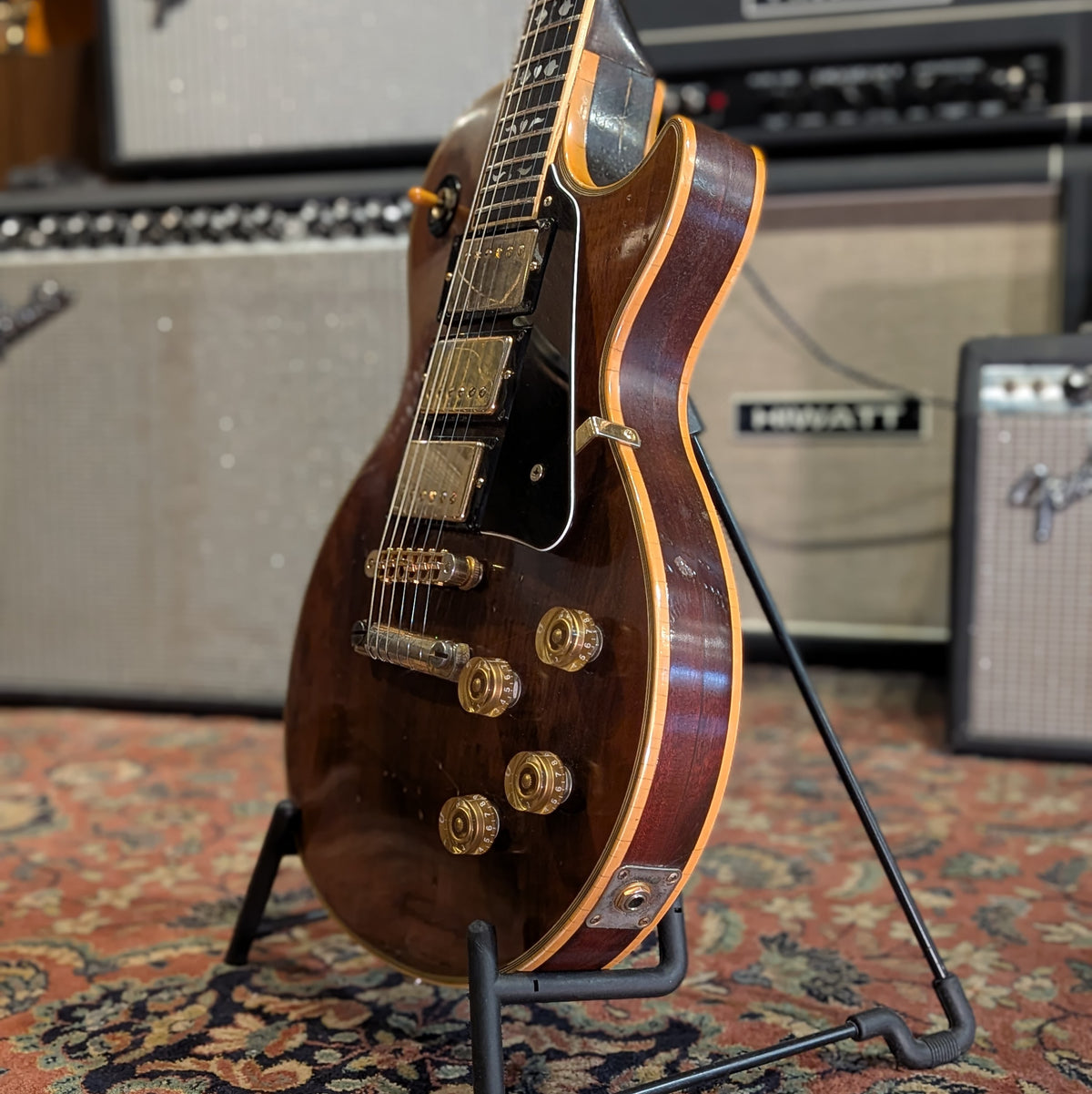 Gibson Les Paul Artisan 3-Pickup 1977 - Walnut