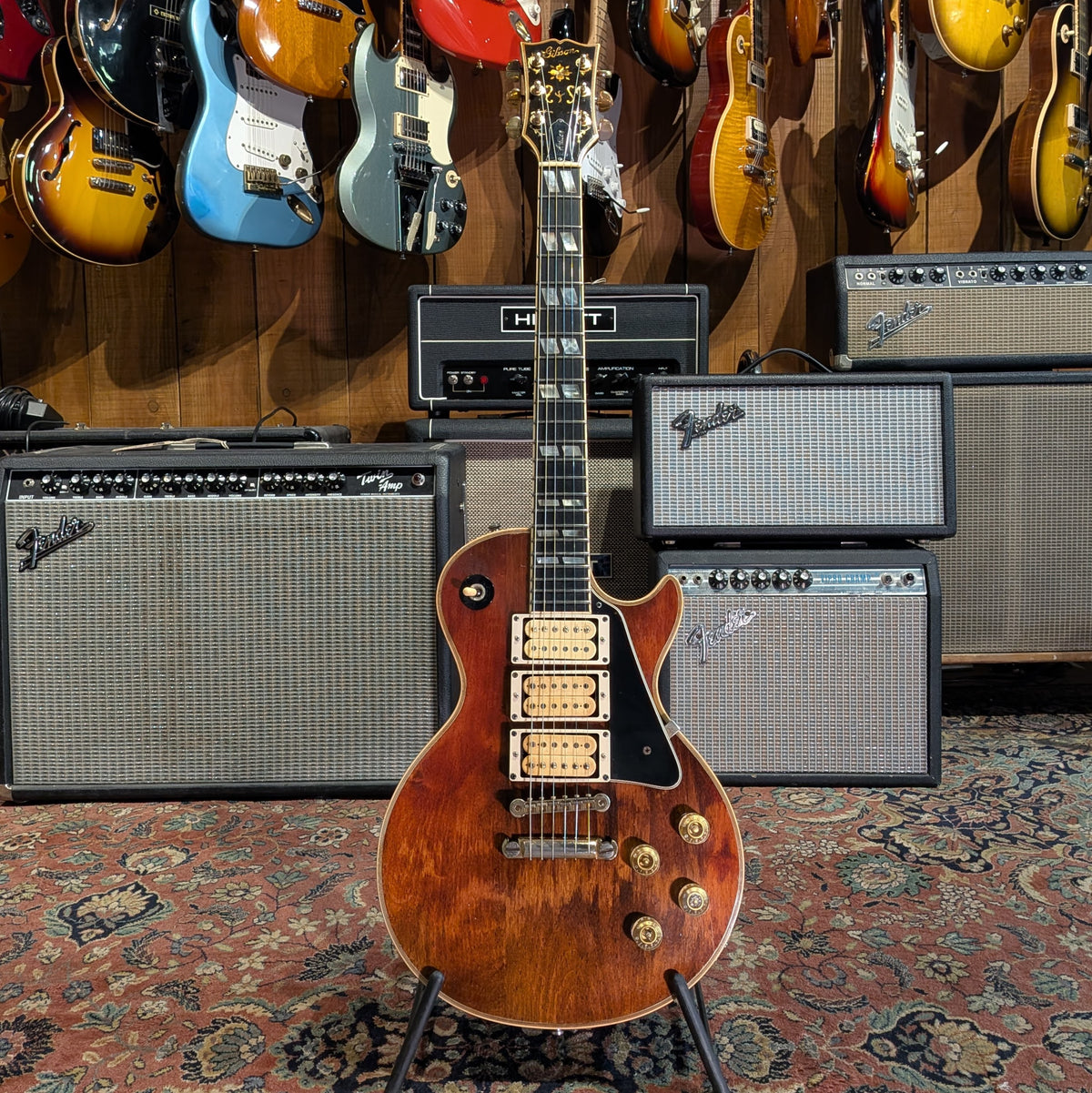Gibson Les Paul Artisan 3-Pickup 1977 - Walnut