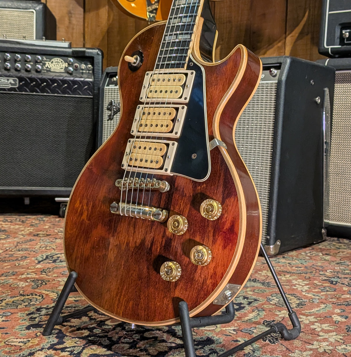 Gibson Les Paul Artisan 3-Pickup 1977 - Walnut