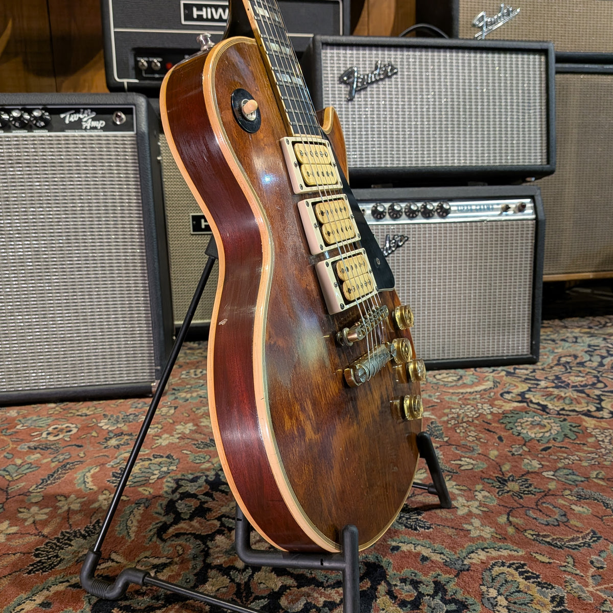 Gibson Les Paul Artisan 3-Pickup 1977 - Walnut