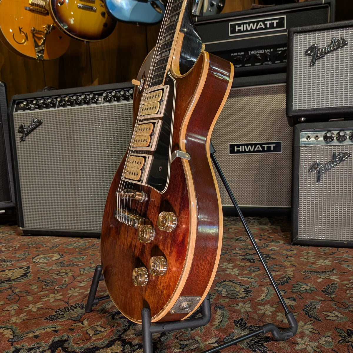 Gibson Les Paul Artisan 3-Pickup 1977 - Walnut