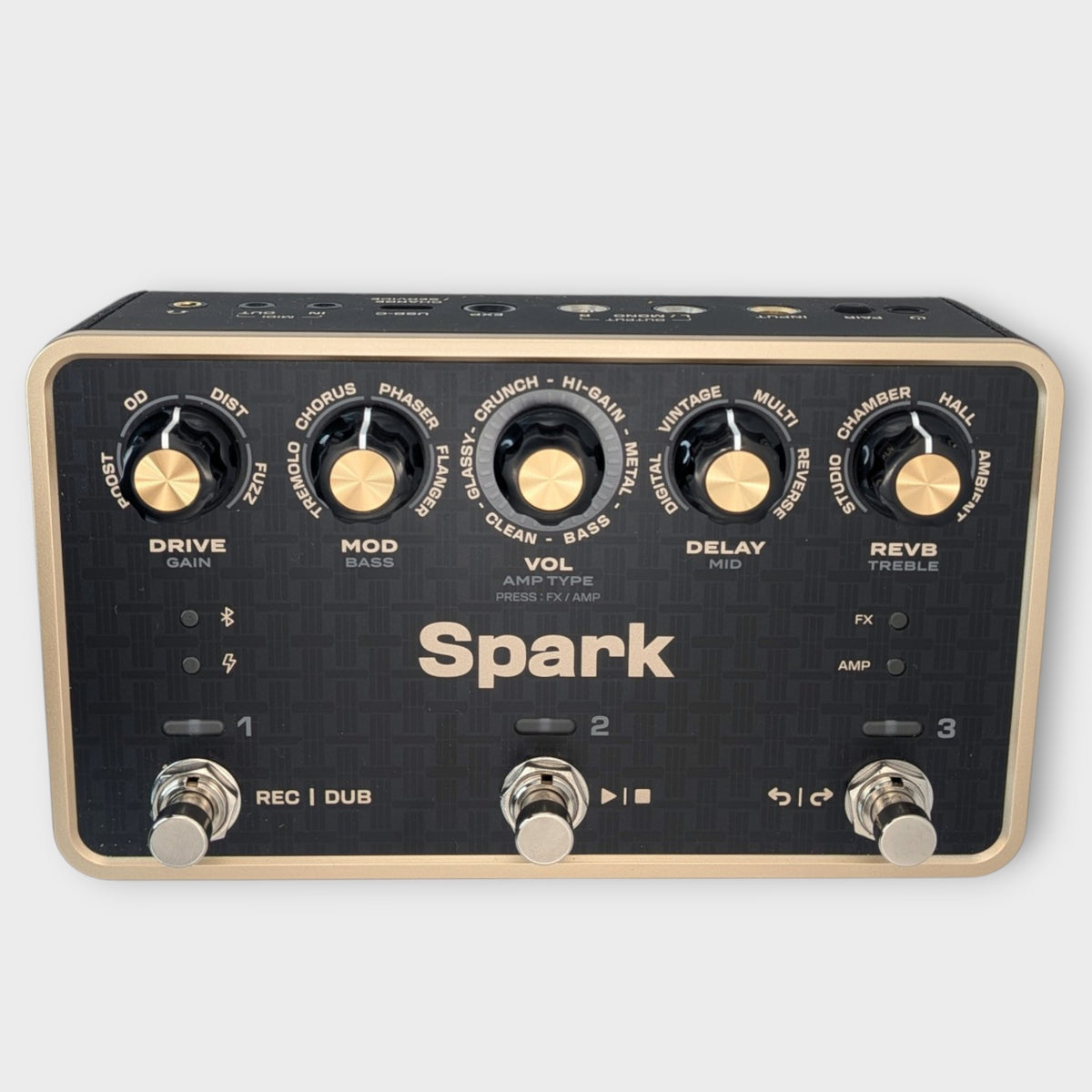 Positive Grid Spark Pedal 2026 - Present - Black / Gold