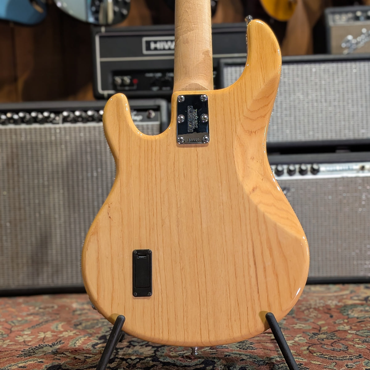Ernie Ball Music Man StingRay 5 H with Maple Fretboard 2006 - Natural Gloss