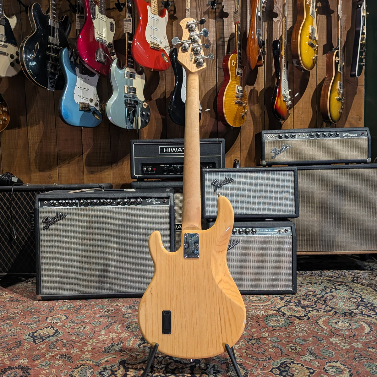 Ernie Ball Music Man StingRay 5 H with Maple Fretboard 2006 - Natural Gloss