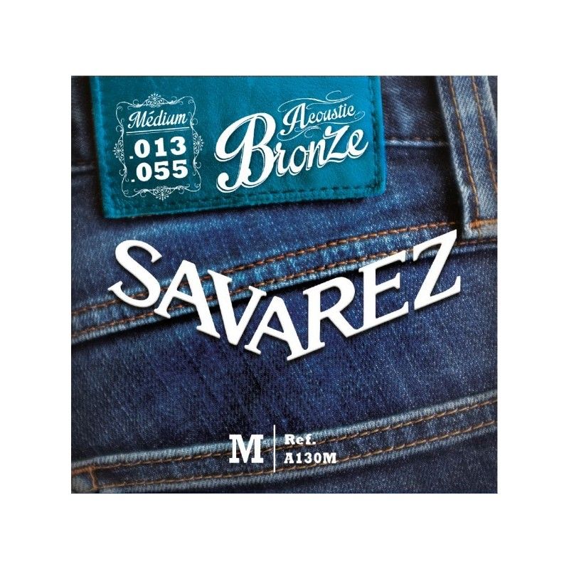 Savarez 130M Acoustic Bronze Medium 13-55