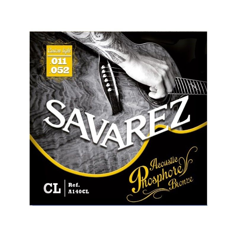 Savarez A140CL Acoustic Phosphore Bronze Custom Light 11-52