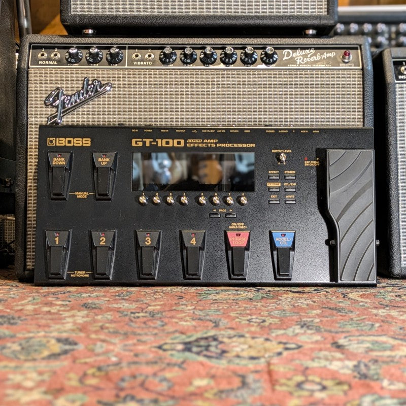 Boss GT-100 Version 2.0 Guitar Effects Processor