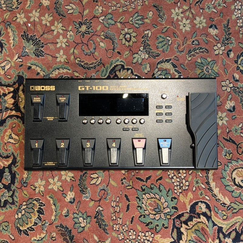 Boss GT-100 Version 2.0 Guitar Effects Processor