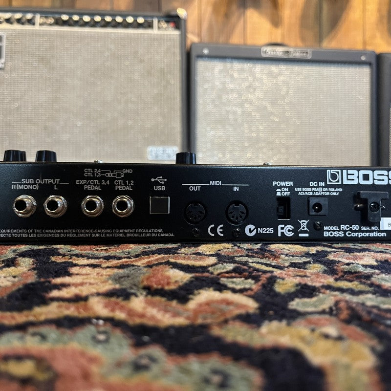 Boss RC-50 + Flycase Rollerbox