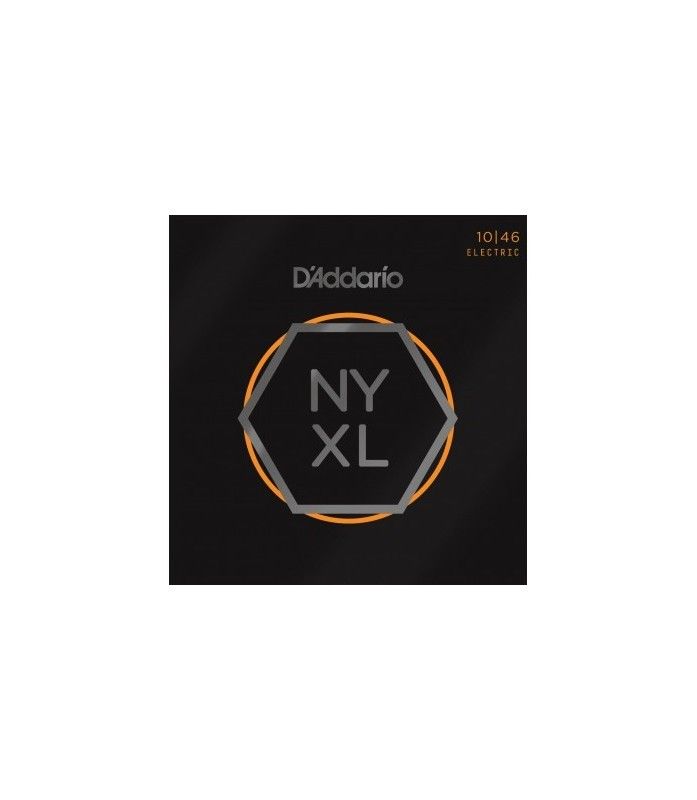 D'addario NYXL1046 Nickel Wound Electric Guitar Strings, Regular Light, 10-46