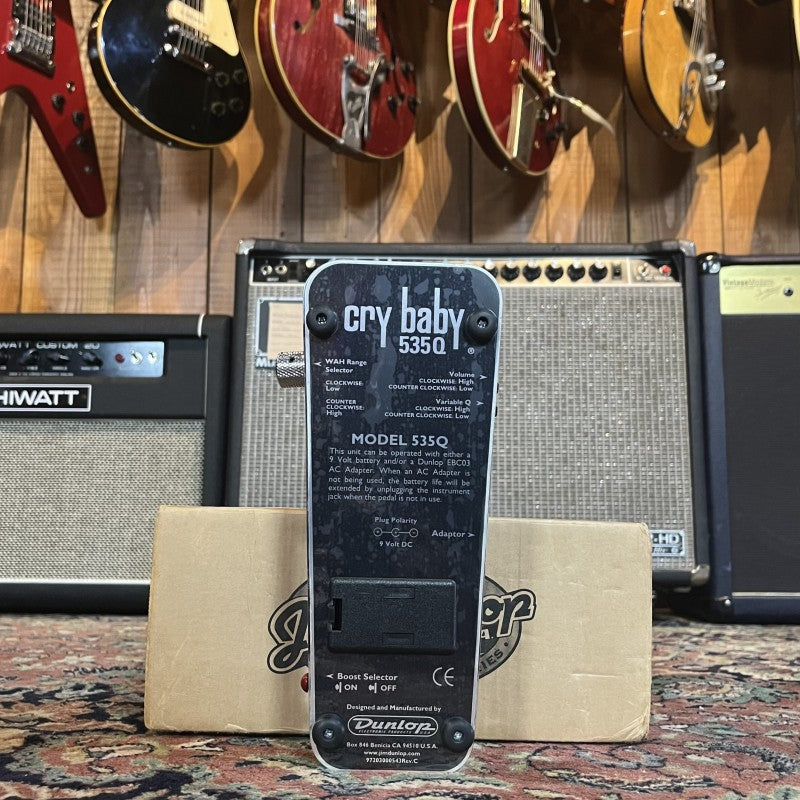 Dunlop Cry Baby 535Q Chrome