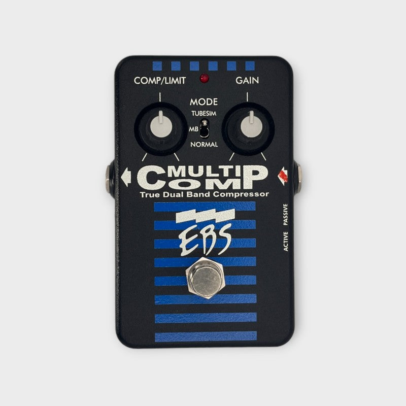 EBS MultiComp Studio Edition True Dual Band Compressor Pedal – Le