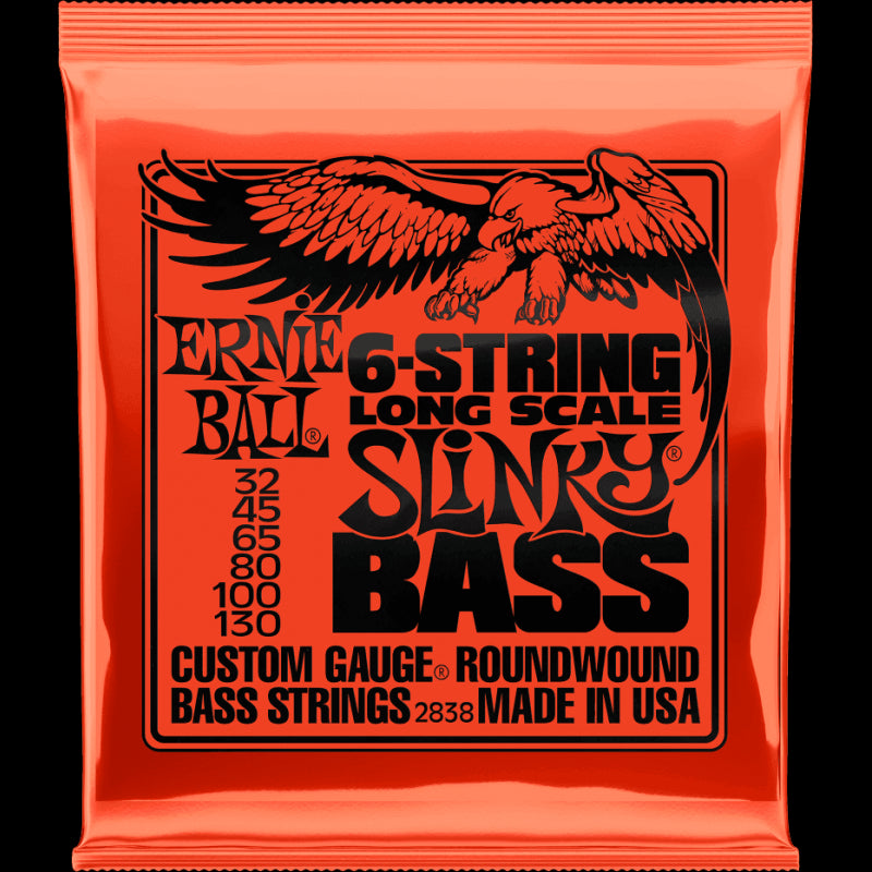 Ernie Ball Bass Slinky Long Scale 6 32/130