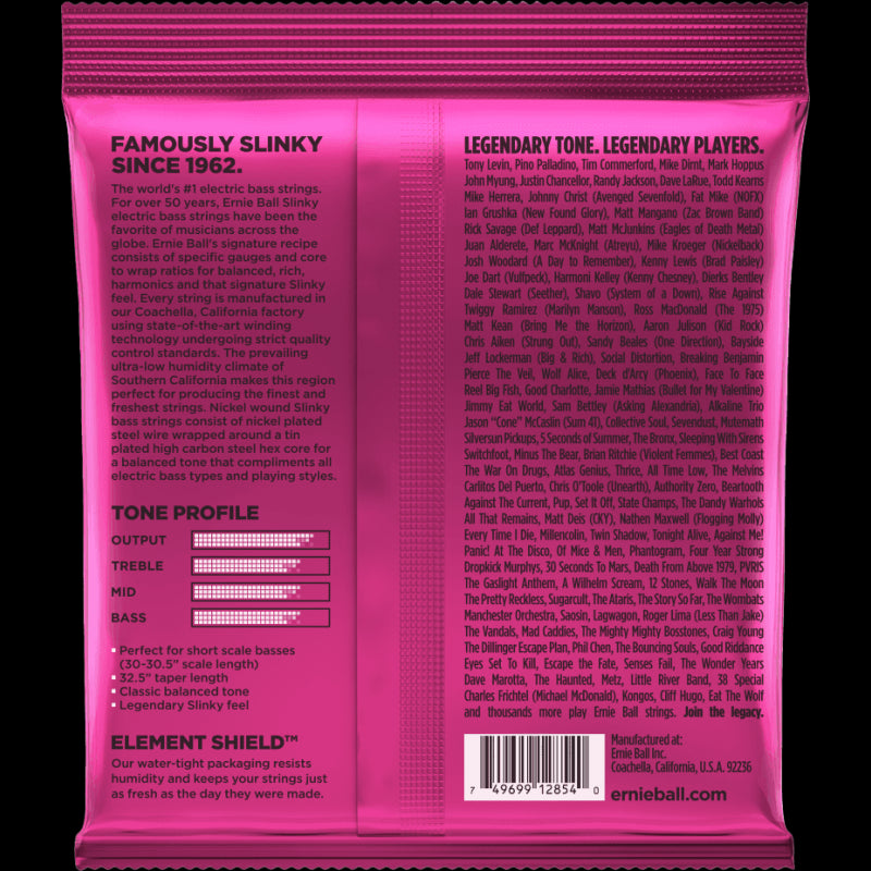 Ernie Ball Super Slinky Short Scale 40/100