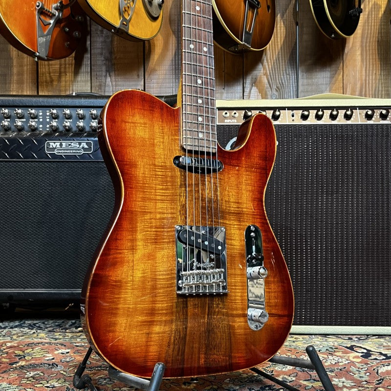 Fender American Select Carved Top Koa Telecaster 2012