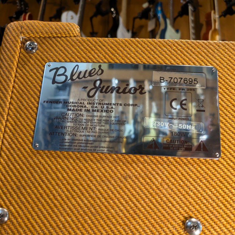 Fender Blues Junior Lacquered Tweed