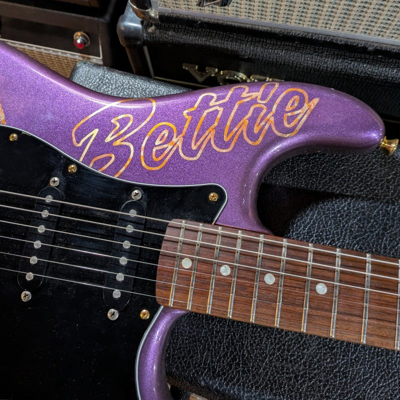 FENDER PARTCASTER STRATOCASTER PURPLE BETTIE