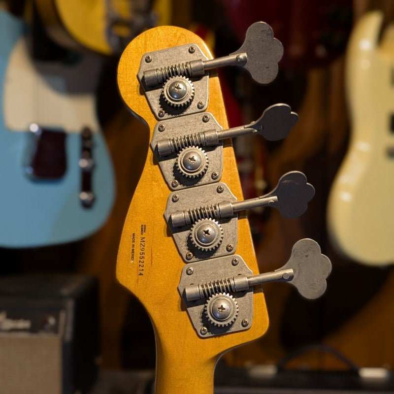 Fender Road Worn '60s Jazz Bass 2009 - Fiesta Red - with Preamp OB3