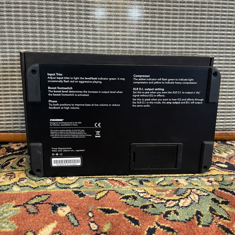 Fishman ToneDeq AFX Preamp