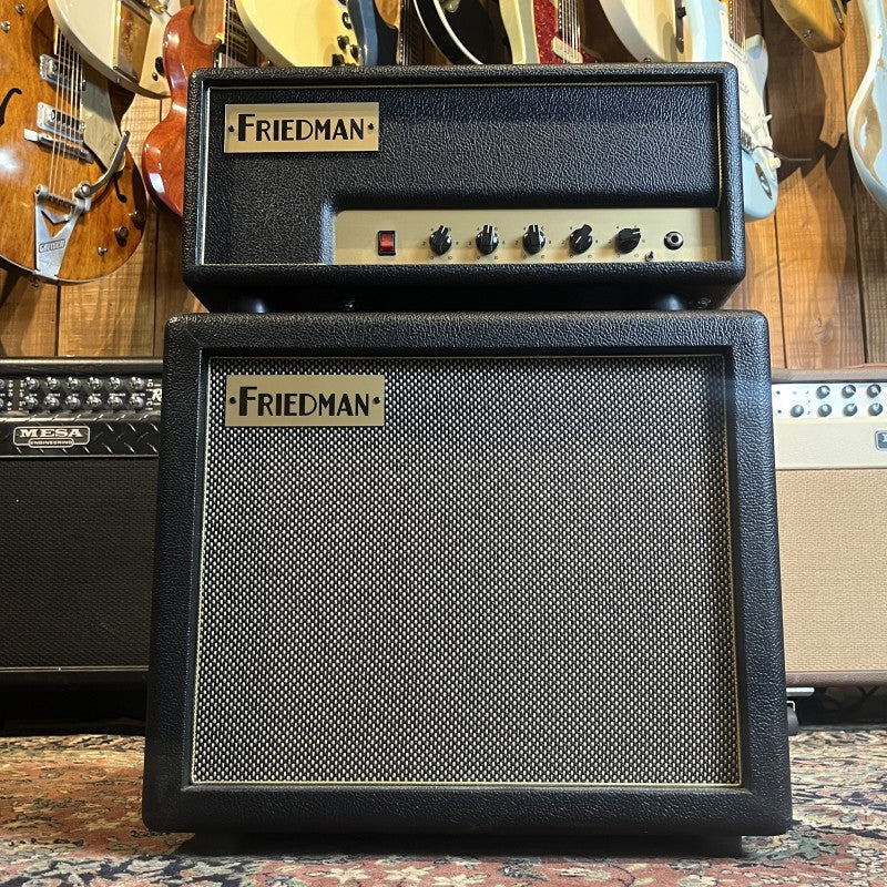 Friedman PT-20 "Pink Taco" 20-Watt Guitar Amp Head V1.5 (Gain Structure Switch) + Friedman Runt EXT