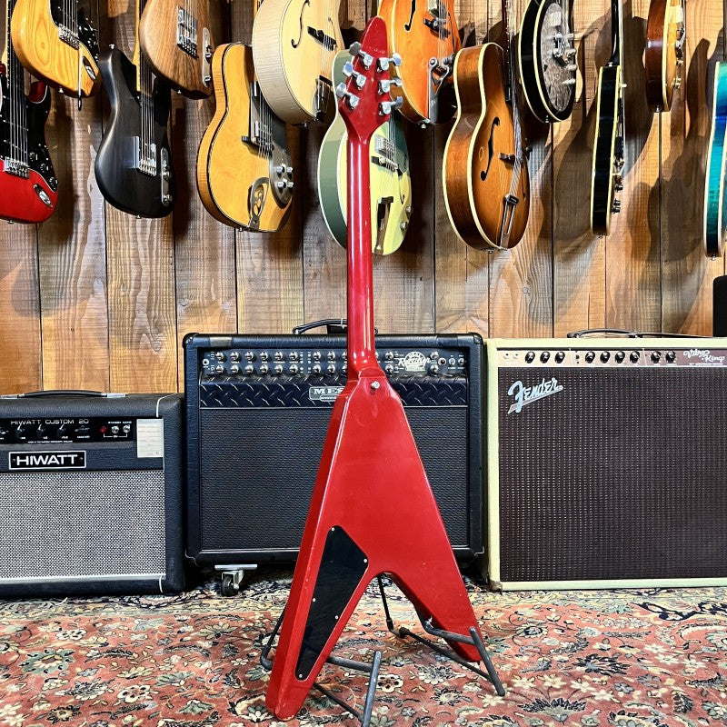 GIBSON FLYING V 1 1984 METALLIC RED
