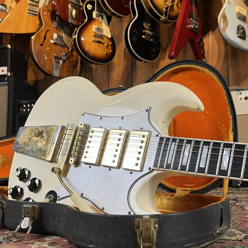 Gibson SG Custom with Maestro Vibrola 1968 - White