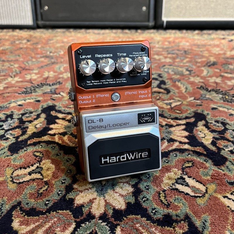 hardwire delay pedal Hardwire Delay/Looper DL-8 – Le Shop Lyon