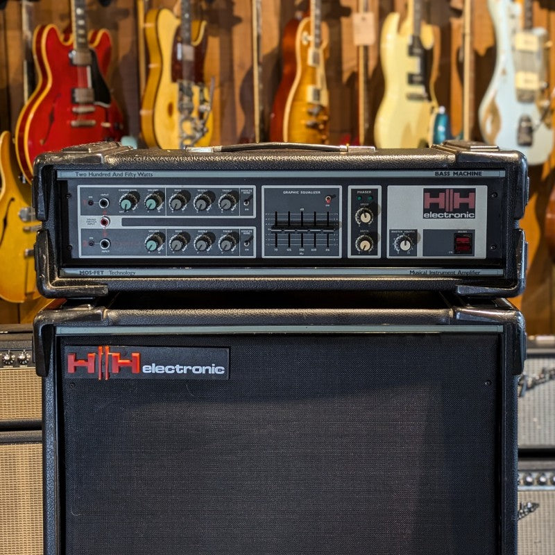 HH BASS MACHINE + BAFFLE MODEL 105