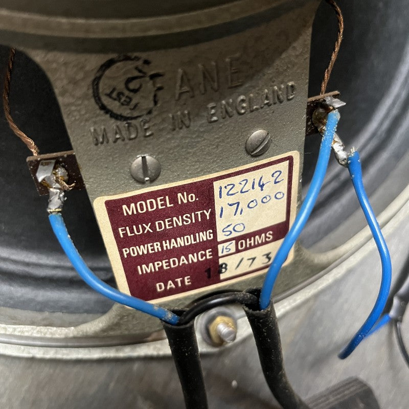 Hiwatt Custom 100 DR103 1973 + Hiwatt Fane Cabinet AP SE4122