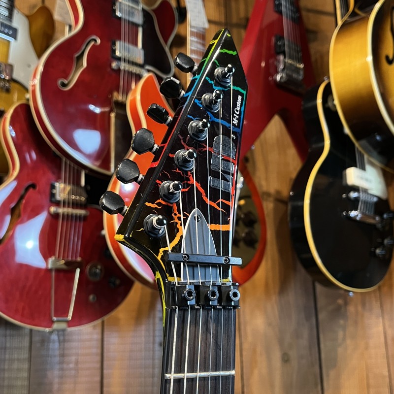 LTD M-1 Custom '87 Rainbow Crackle