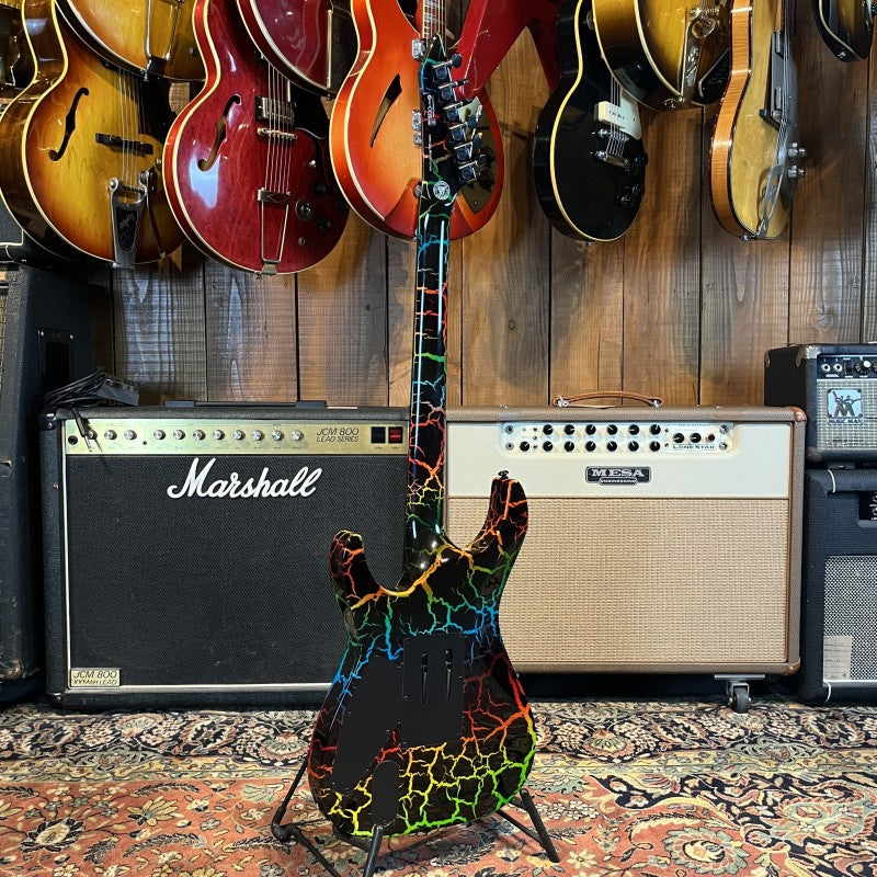 LTD M-1 Custom '87 Rainbow Crackle