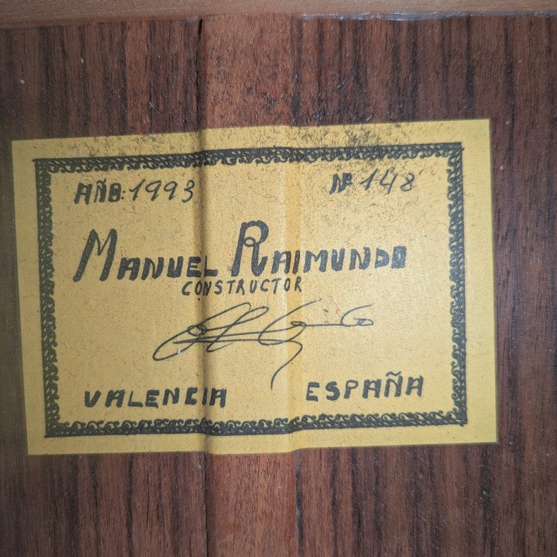 Manuel Raimundo MODEL 148 1993