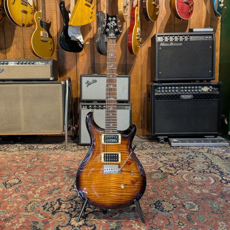 PRS SE Custom 24 - Black Gold Burst