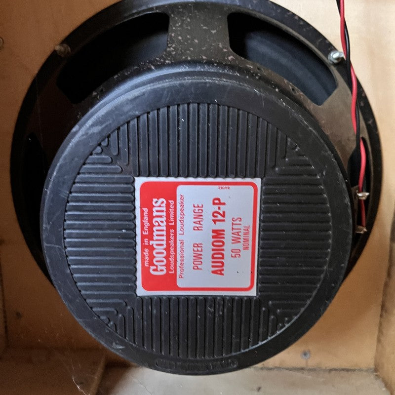 SAI 4X12 GUITAR CABINET MADE IN UK 70's