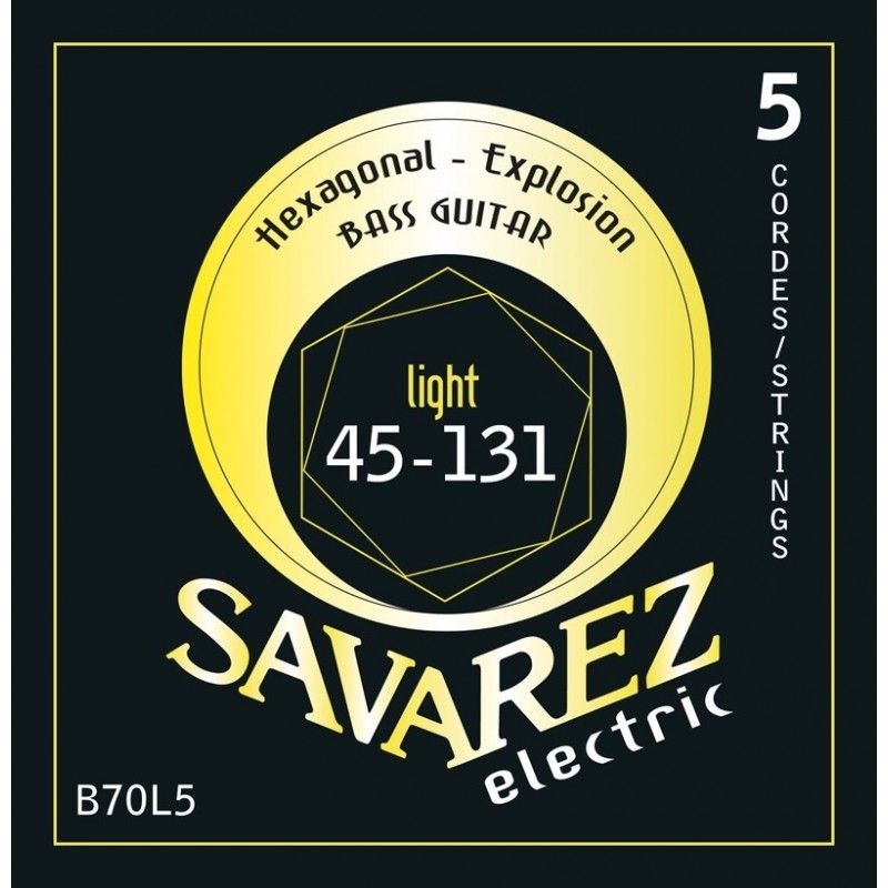 Savarez Hexagonal Explosion Bass 5 Strings 45-131