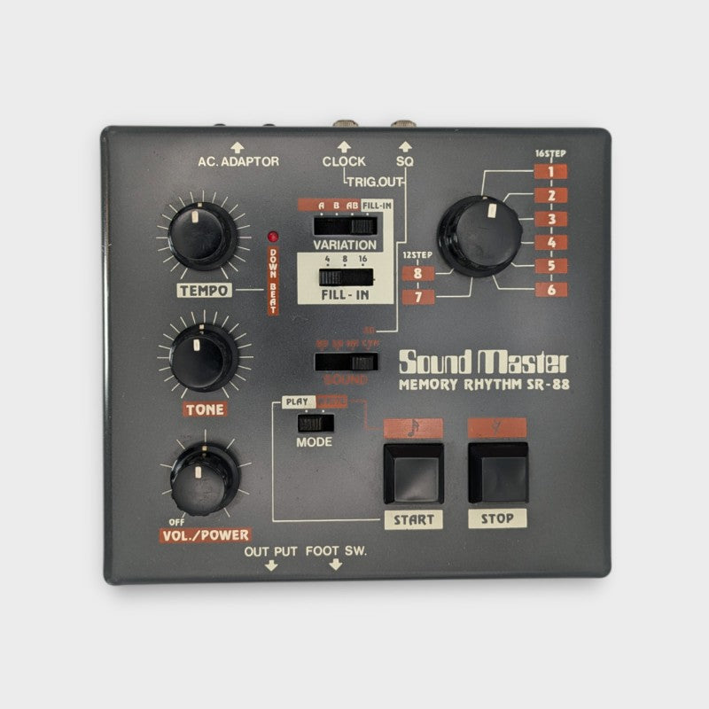 Sound Master MEMORY RYTHM SR-88