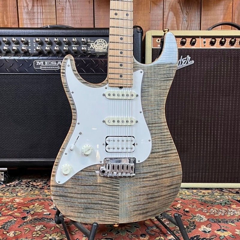 Suhr Pro Series S4 Lefty Trans Blue Denim 2009 USA