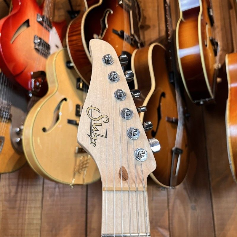 Suhr Pro Series S4 Lefty Trans Blue Denim 2009 USA