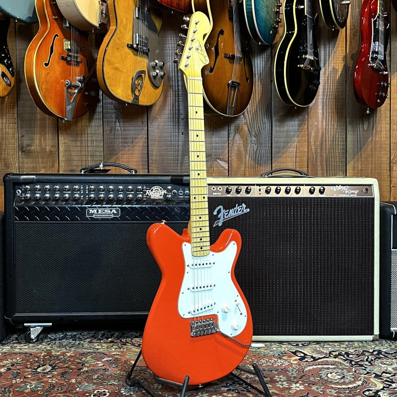 Surf Guitars Ladycaster SSS Fiesta Red