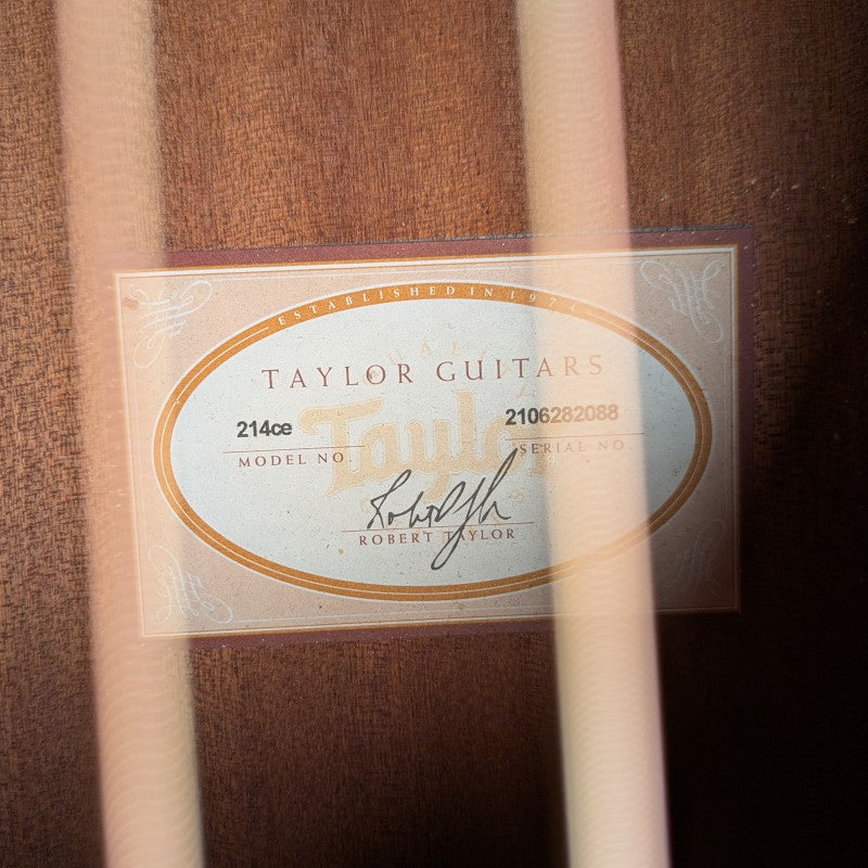 Taylor 214ce with ES2 Electronics