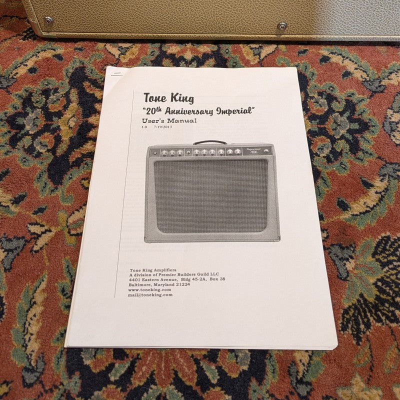 Tone King Imperial 20th Anniversary