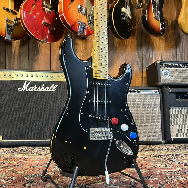 Vintage V6 Icon Series SSS Distressed Boulevard Black