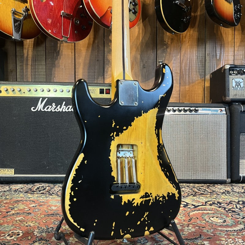 Vintage V6 Icon Series SSS Distressed Boulevard Black