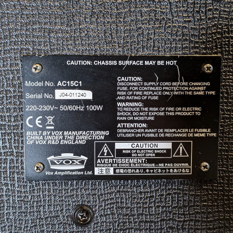 Vox AC15C1