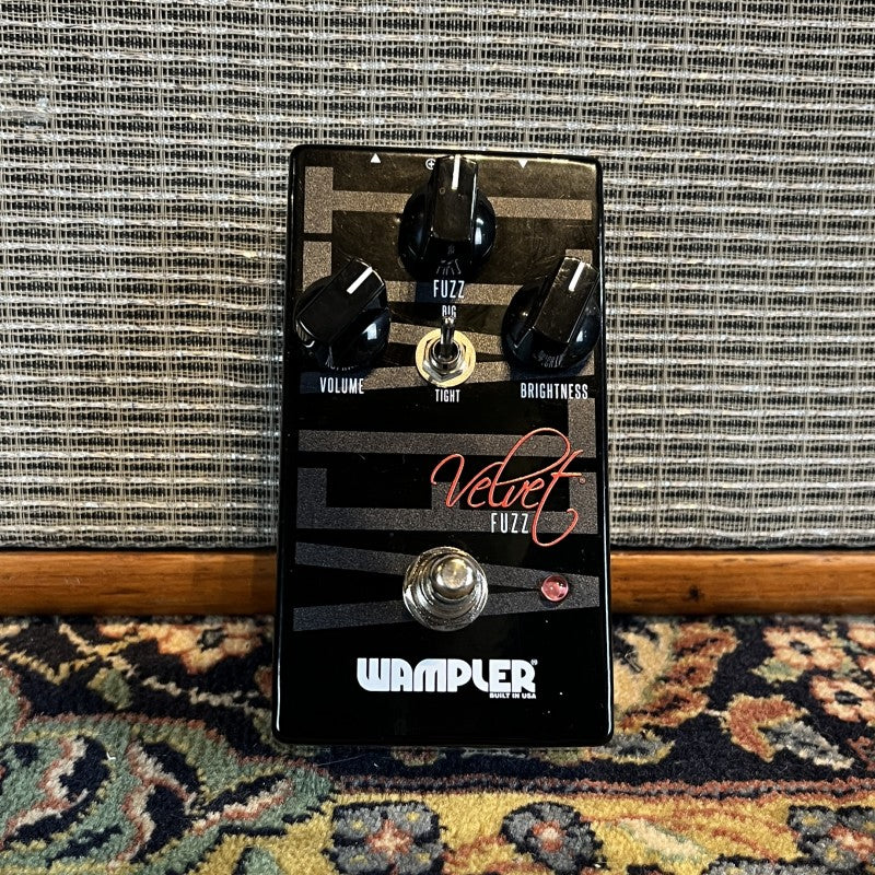wampler velvet fuzz pedal Wampler Velvet Fuzz V2 – Le Shop Lyon