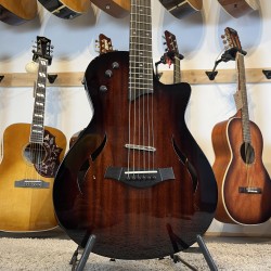 Taylor T5z Classic DLX with Tropical Mahogany Top 2022 - Shaded Edgeburst Taylor - 6