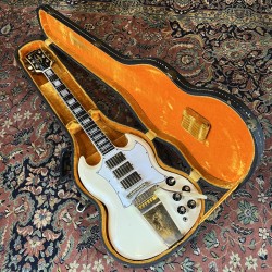 Gibson SG Custom with Maestro Vibrola 1968 - White Gibson - 9